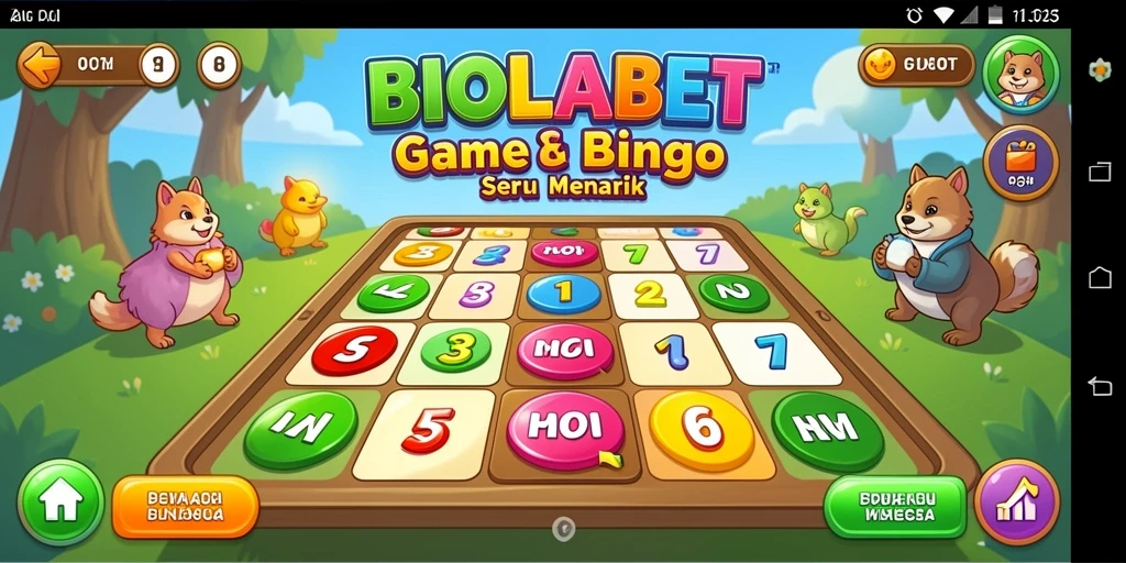 Tampilan gameplay BIOLABET yang menarik dan interaktif.