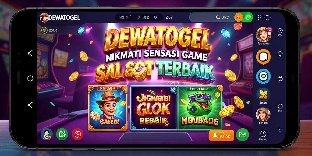 Screenshot gameplay DEWATOGEL menampilkan keseruan bermain Slot.
