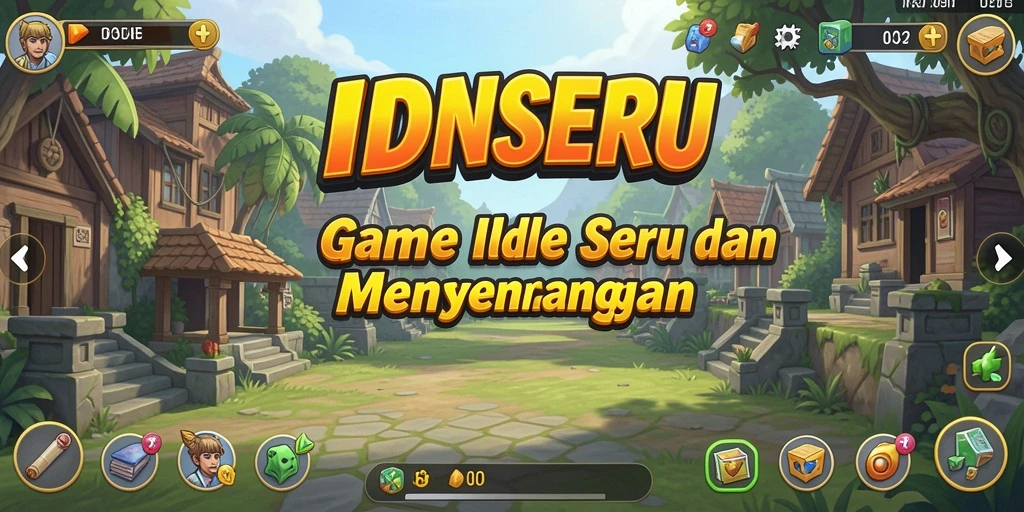 Tampilan gameplay IDNSERU yang menarik dan interaktif.