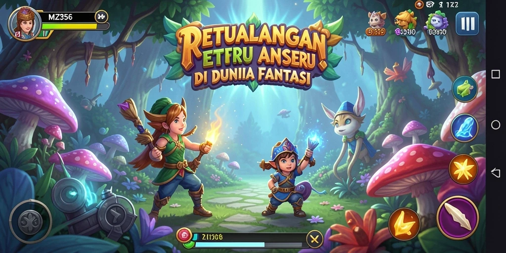 Screenshot gameplay MZ356 menampilkan aksi seru di dunia petualangan.