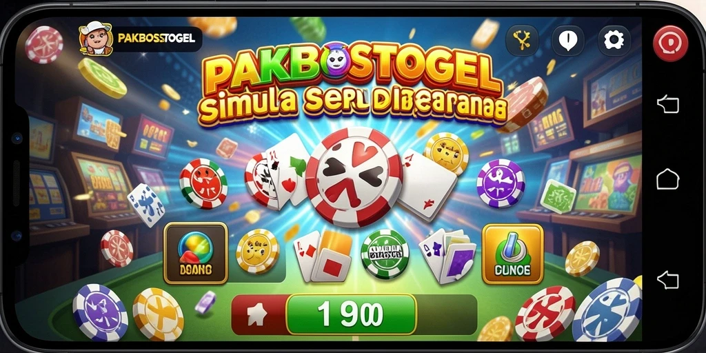 Tangkapan layar PAKBOSTOGEL menampilkan keseruan permainan lotere.