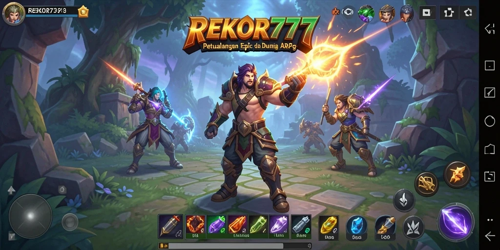 Gameplay seru di REKOR777 dengan pertarungan epik dan eksplorasi mendalam.
