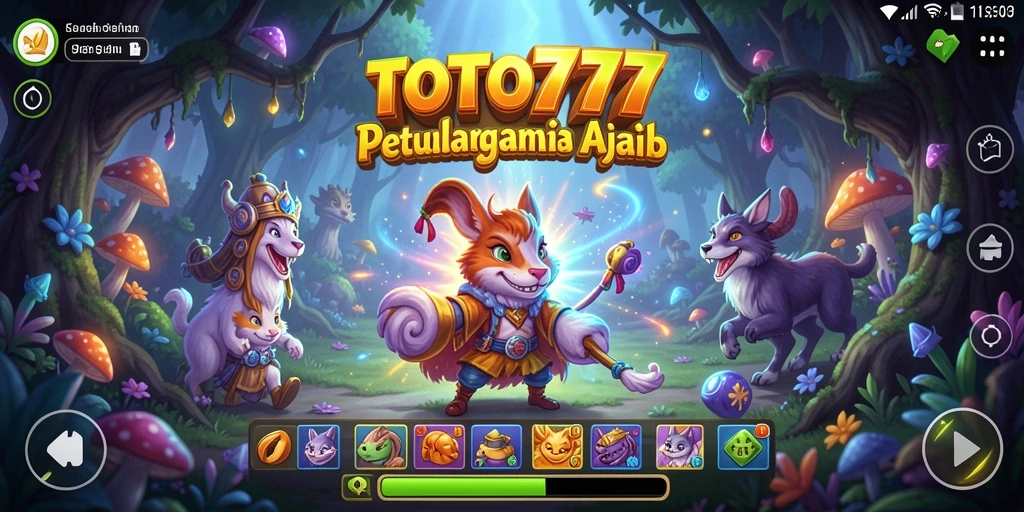 Tampilan aksi seru dalam TOTO777 saat menjelajahi dunia petualangan.